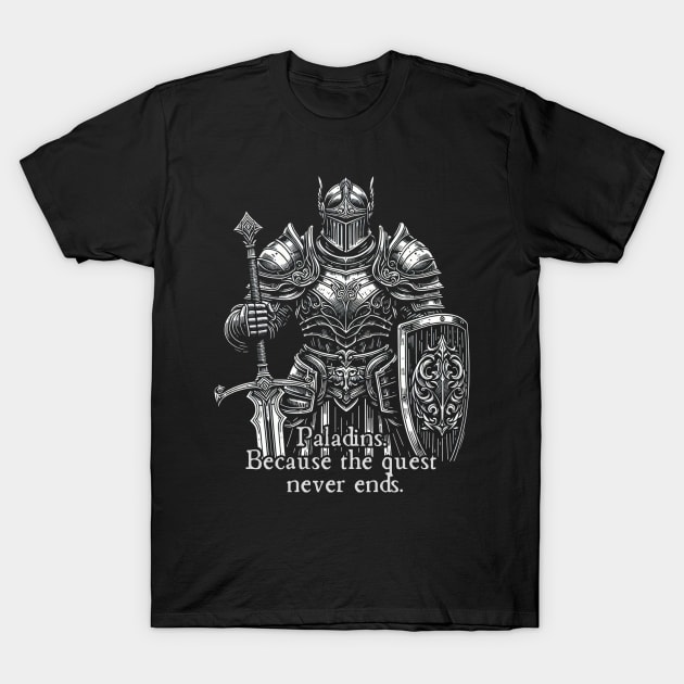 Paladin T-Shirt by OddlyNoir